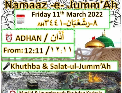 Jumma Prayer